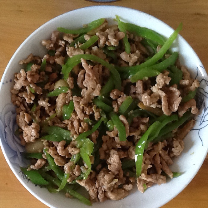尖椒肉丝
