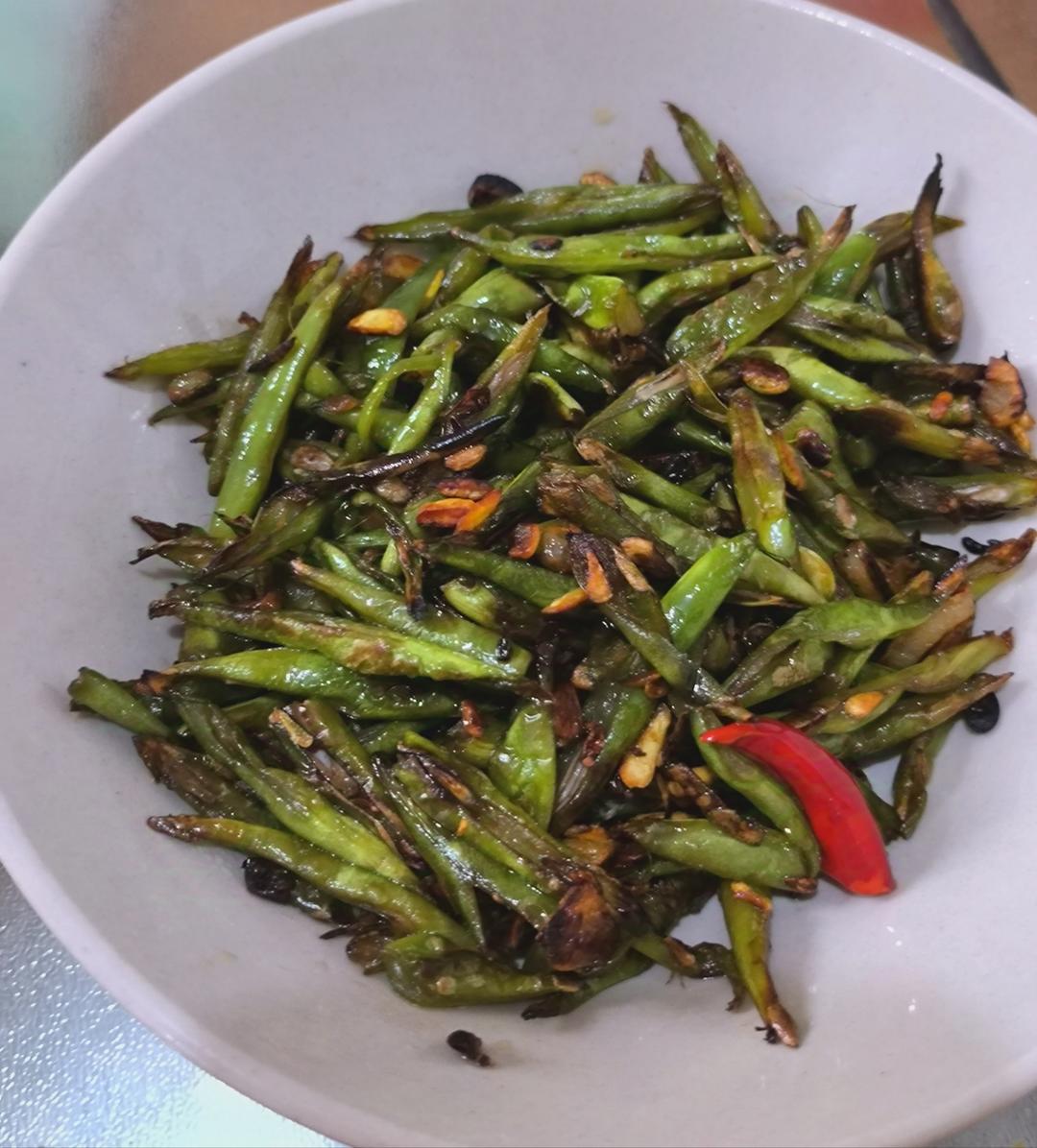 下饭利器-爆炒豆角丝