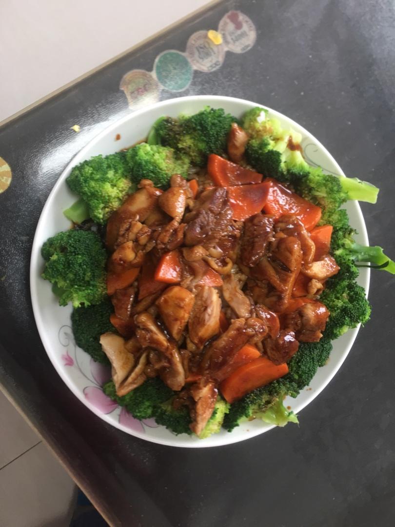 照烧鸡腿饭