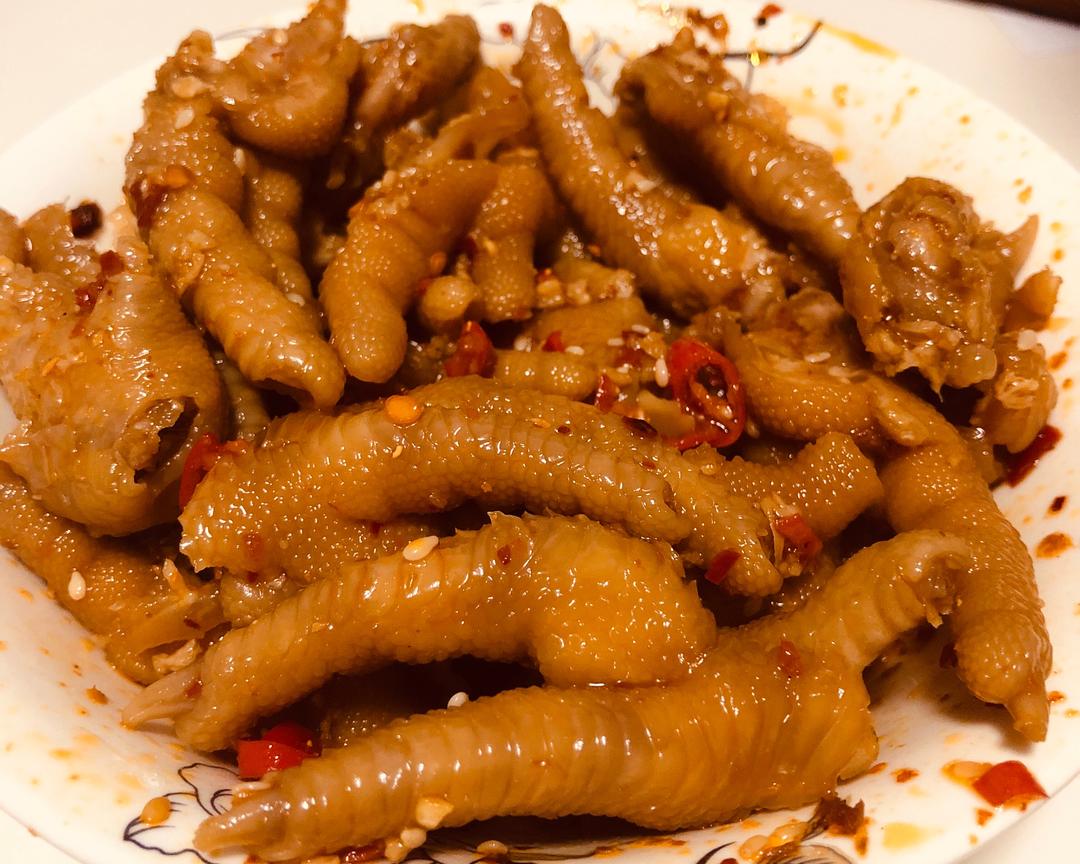 香辣卤味鸡爪鸡胗 夏日必备