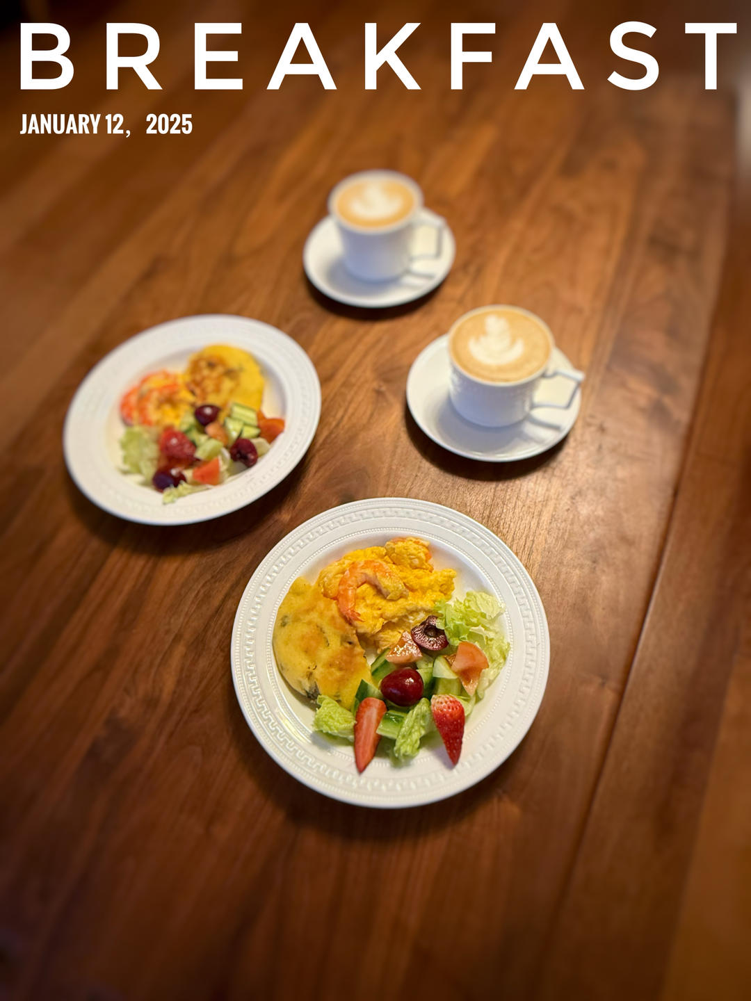 早餐•2026年1月12日