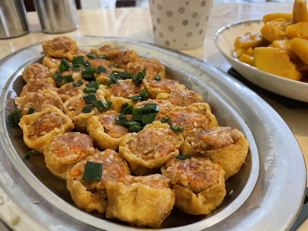 油豆泡塞肉