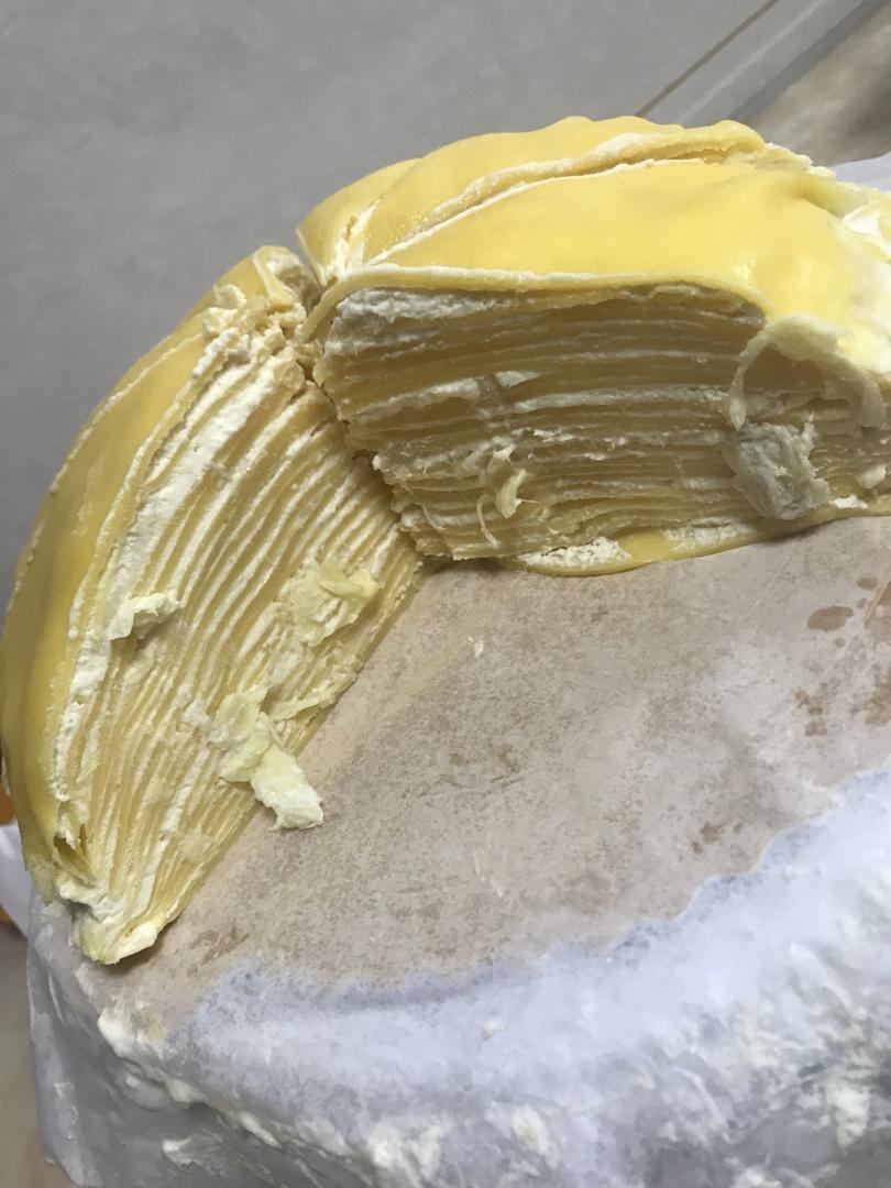 榴莲千层（超软糯蛋皮配方٩( ᐛ )و