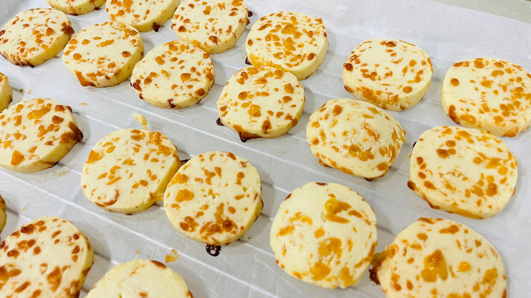 免打发❗️零失败❗️黄金芝士咸味饼干❗️