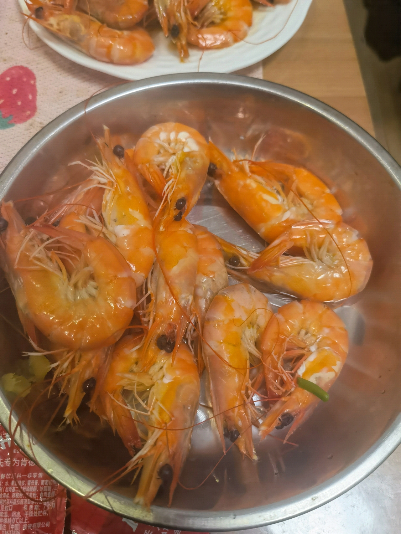 基围虾，做白灼、味道最鲜的吃法，没有之一