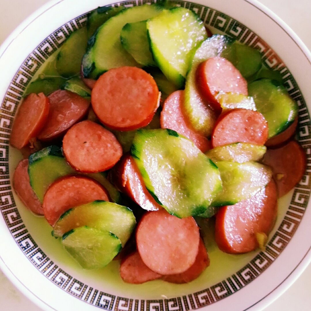 手机用户1431wubr做的黄瓜炒火腿