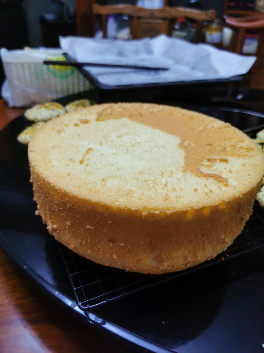 6寸，8寸，10寸戚风蛋糕配方（已更新）