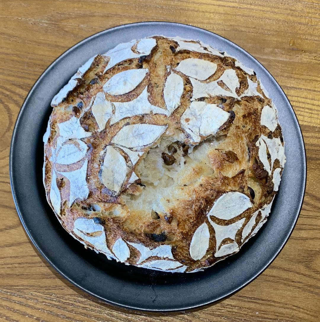 【Tartine Bread】天然酵种坚果橄榄欧包