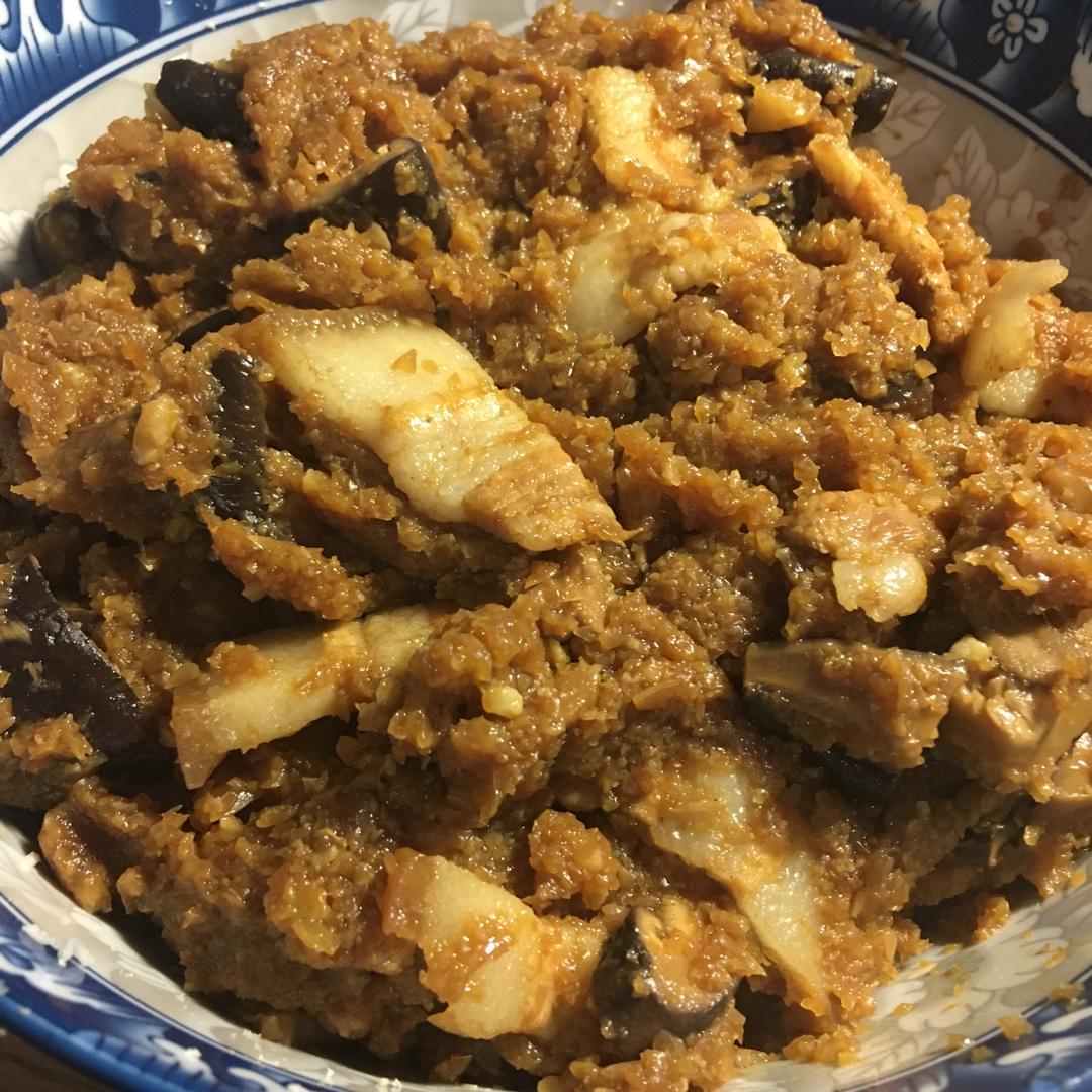 食肉兽的快乐！（生酮keto）低碳者都吃点啥-清爽好吃无负担！低碳生酮高膳食纤维主食！直接吃、用来包粽子都可以的万能低碳生酮咸味糯米饭！低碳生酮荷叶包饭！低碳生酮荷叶糯米饭！低碳生酮香菇五花肉糯米油饭！和人间食物完全无差的超级美味！