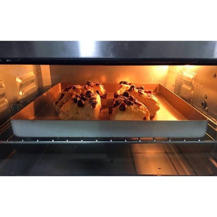 快手淡奶油蔓越莓司康（零失败）