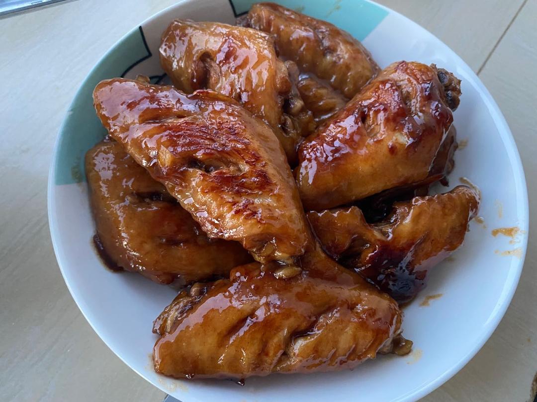 飞到嘴里的可乐鸡翅