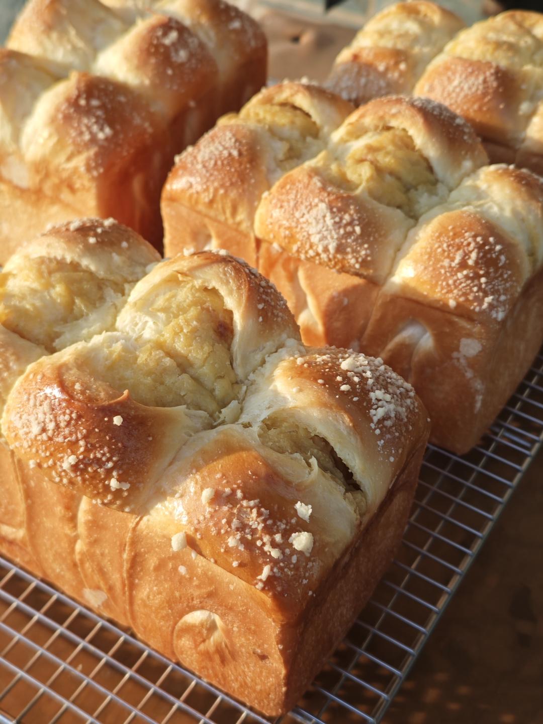 榴莲乳酪吐司｜榴莲脑袋最爱