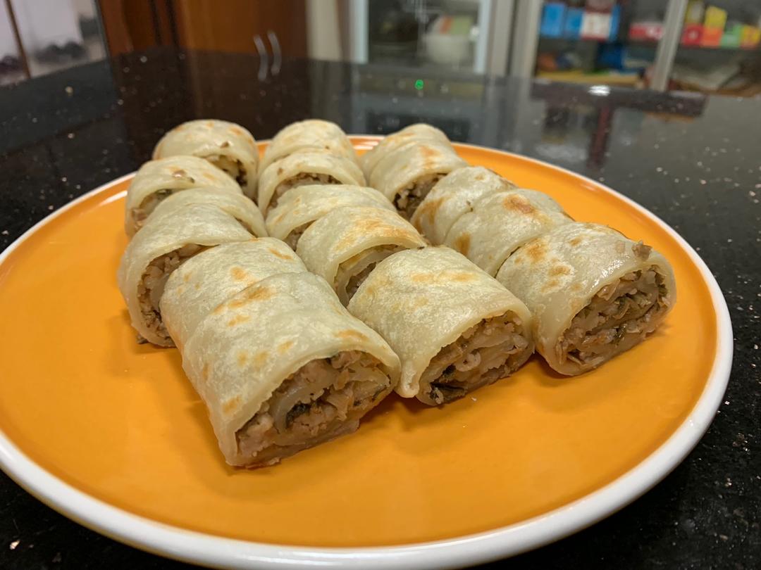 花花mini做的煎薄撑(年廿四谢灶)