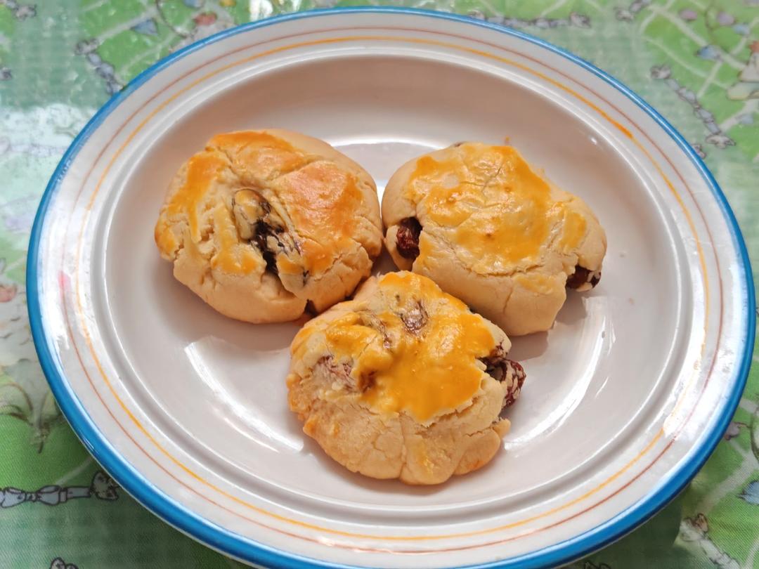 酥掉渣❗️奶香提子酥