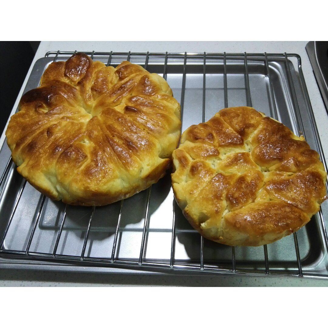 日式香浓炼乳面包