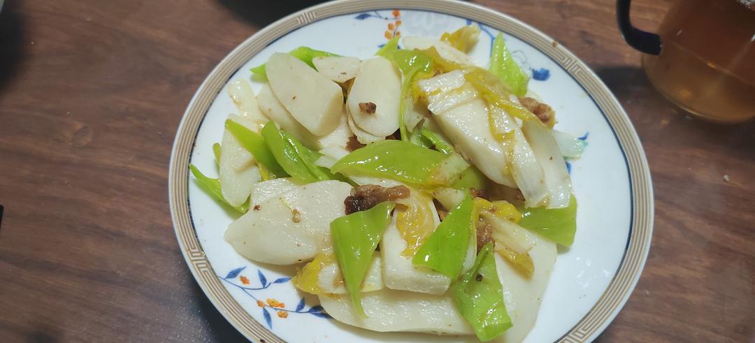 素炒山药片