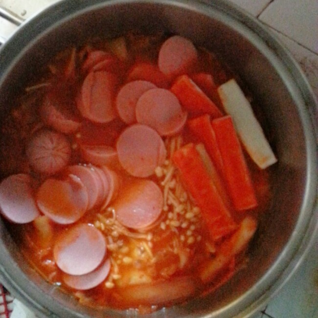 韩式芝士部队锅