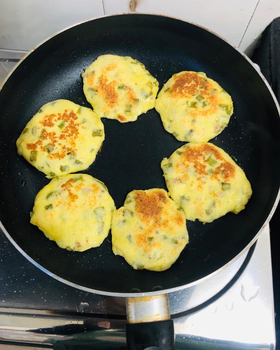 生酮奶酪椰子粉缸豆肉饼