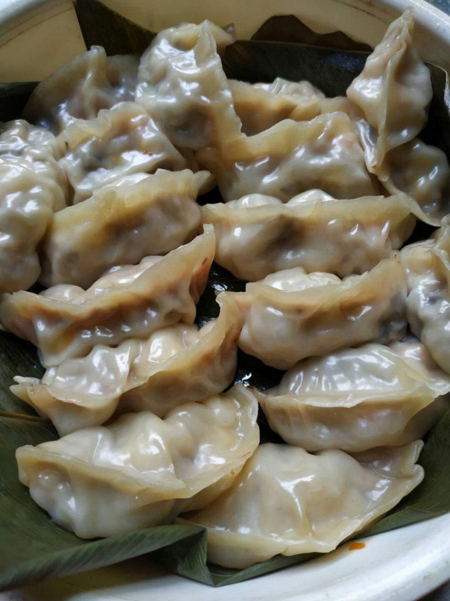 香菇玉米虾仁猪肉饺子