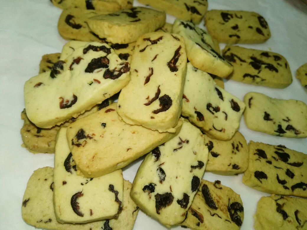 低糖少油版蔓越莓饼干