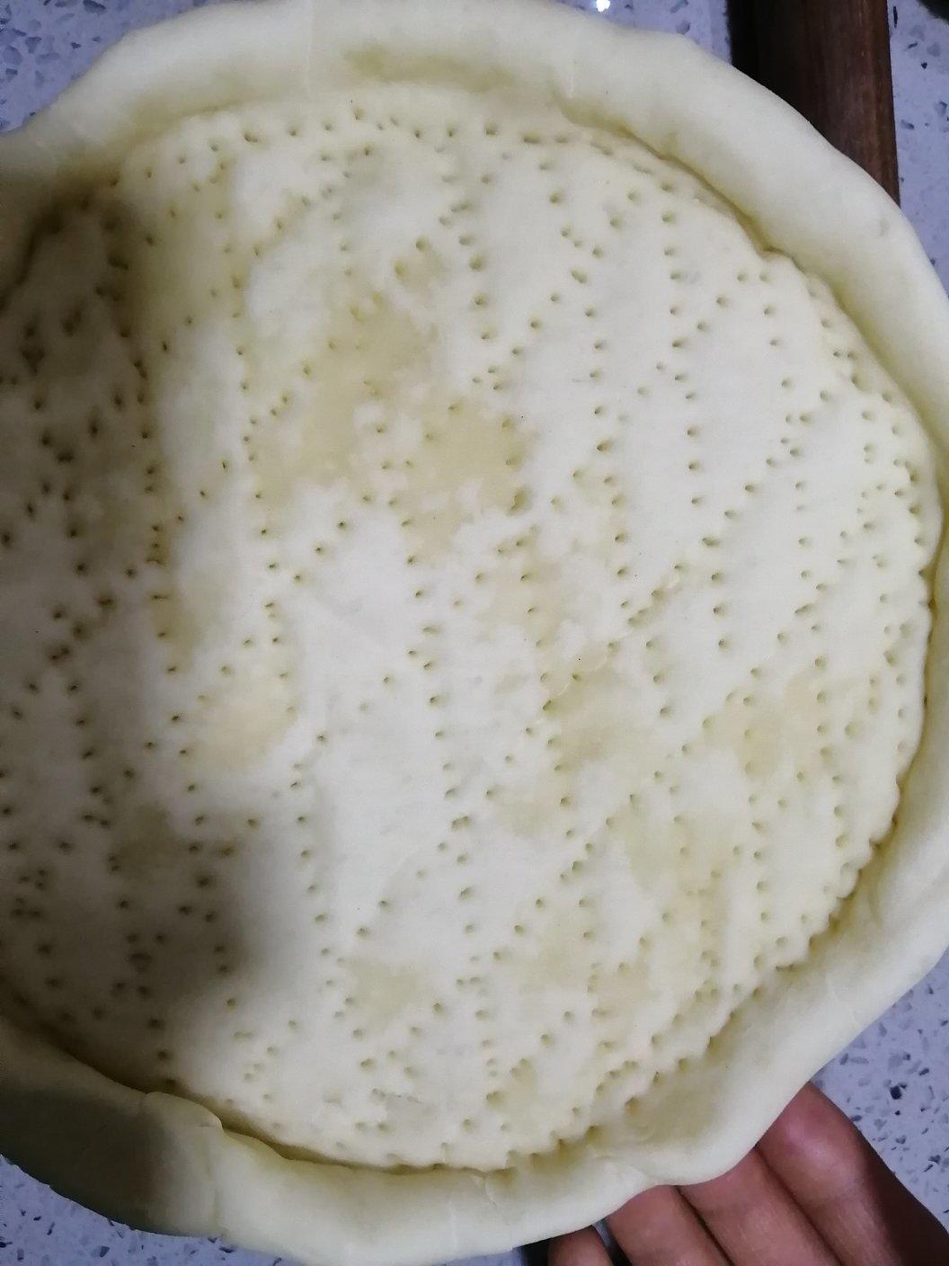 披萨饼皮两个八寸左右
