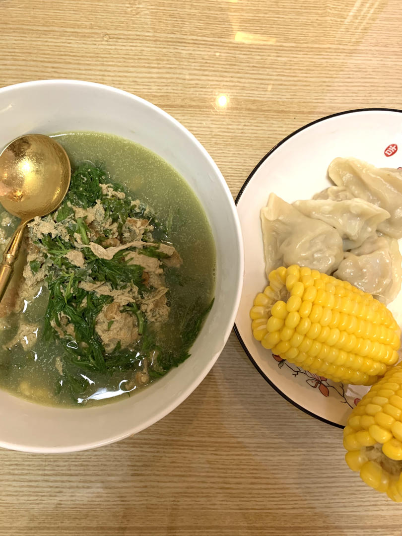 艾叶鸡蛋汤/客家的特色菜