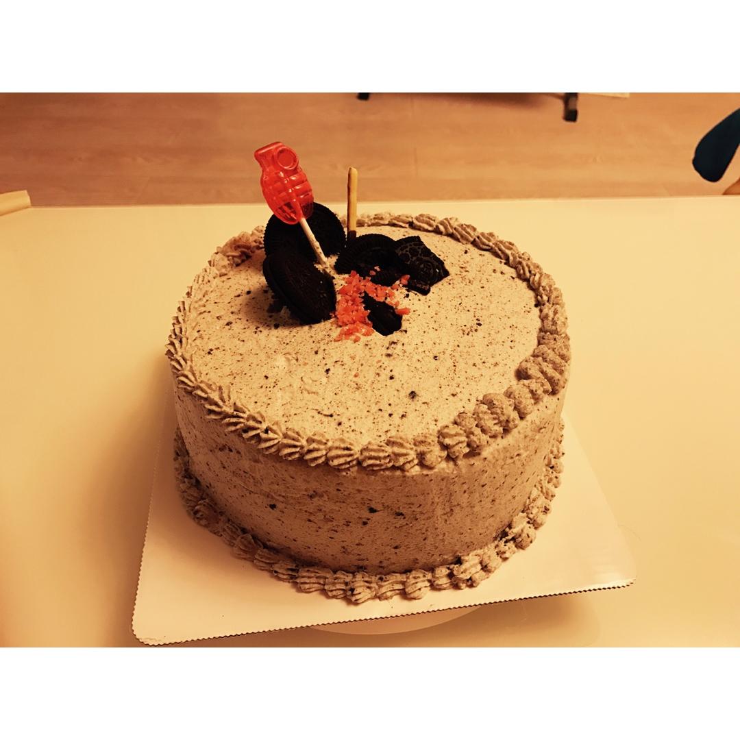 奥利奥咸奶油蛋糕