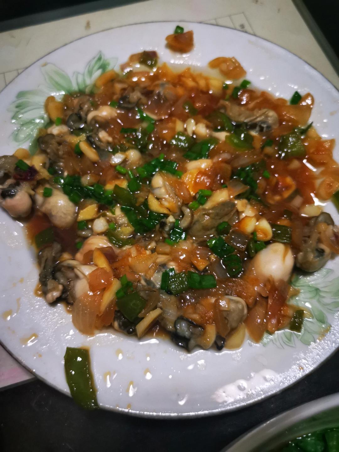 超简单～蒸蒜蓉生蚝
