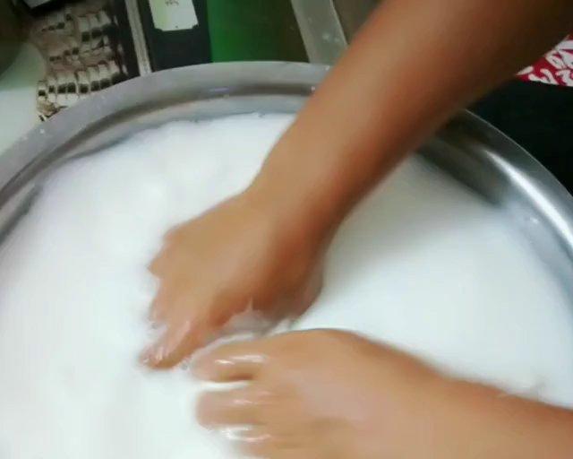 纯奶手撕吐司的做法 步骤1