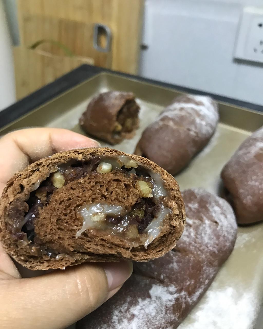 可可麻薯软欧