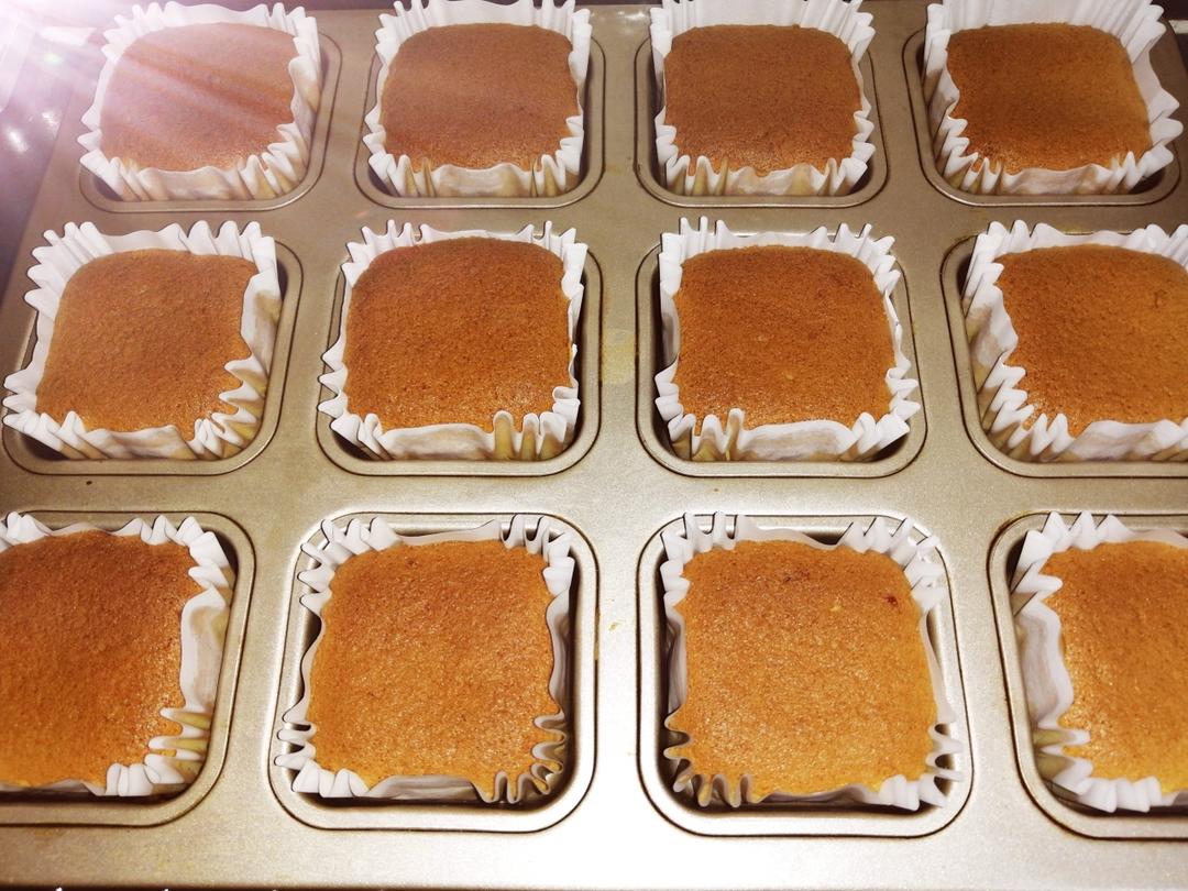 香橙米蛋糕（纸杯蛋糕）