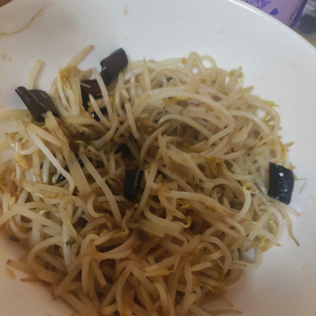 爆炒绿豆芽