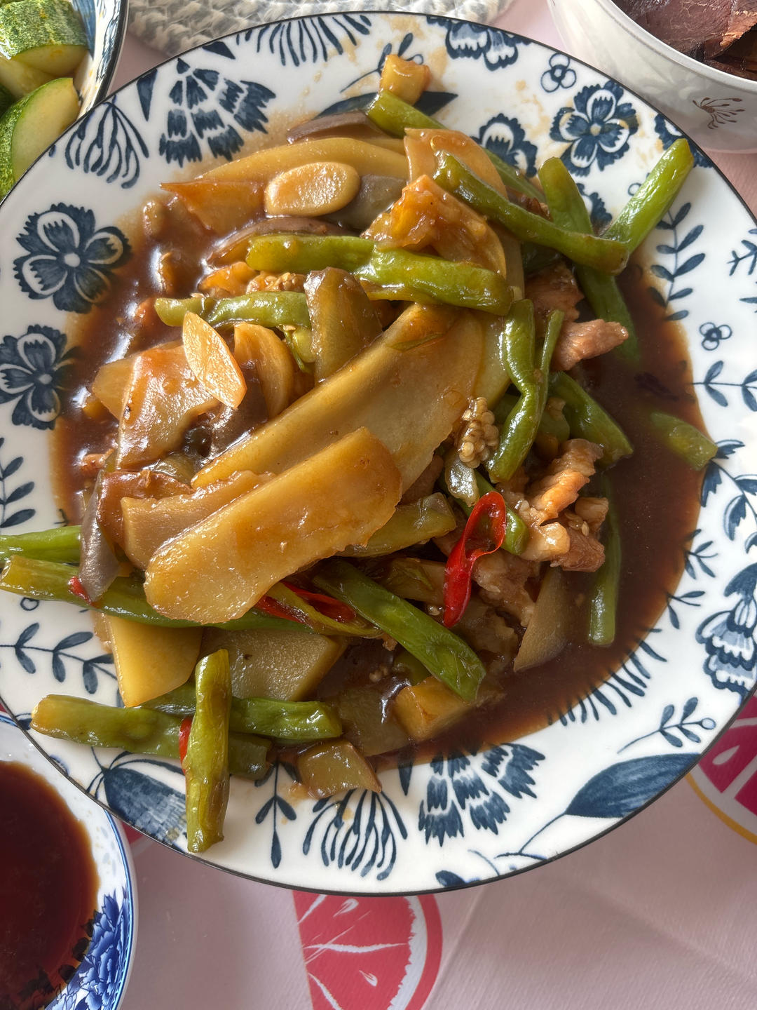 烧｜地三鲜Eggplant with Chilli and Potato