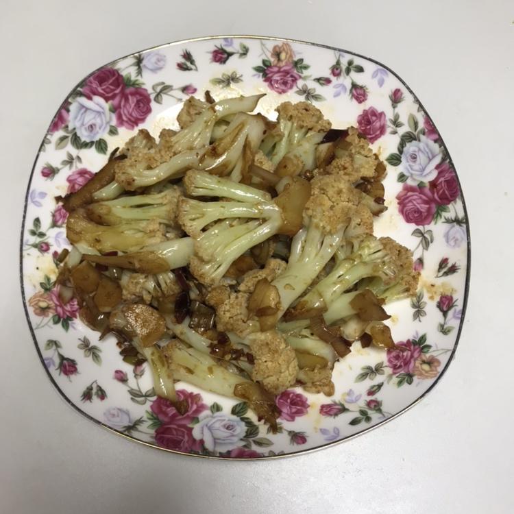 家常炒菜花