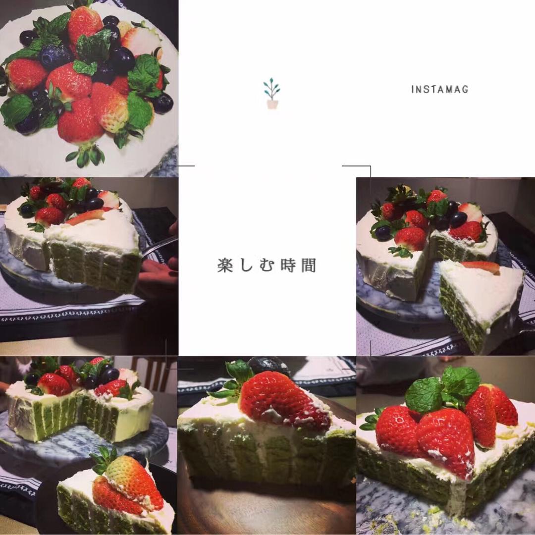 抹茶漩涡蛋糕