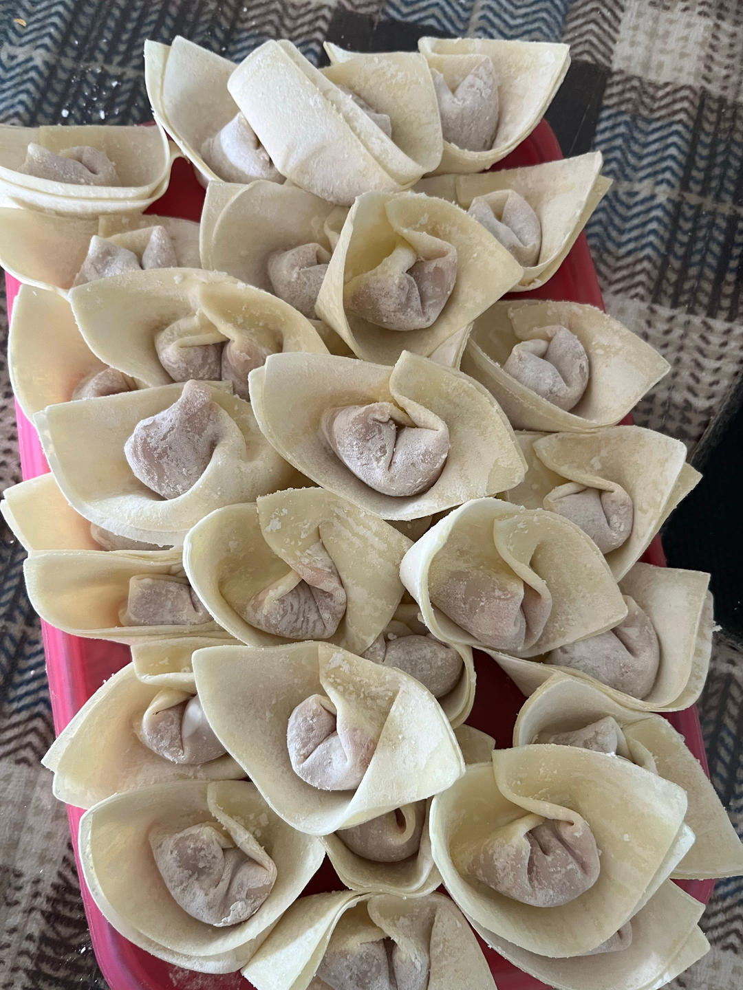 肉不柴的馄饨馅