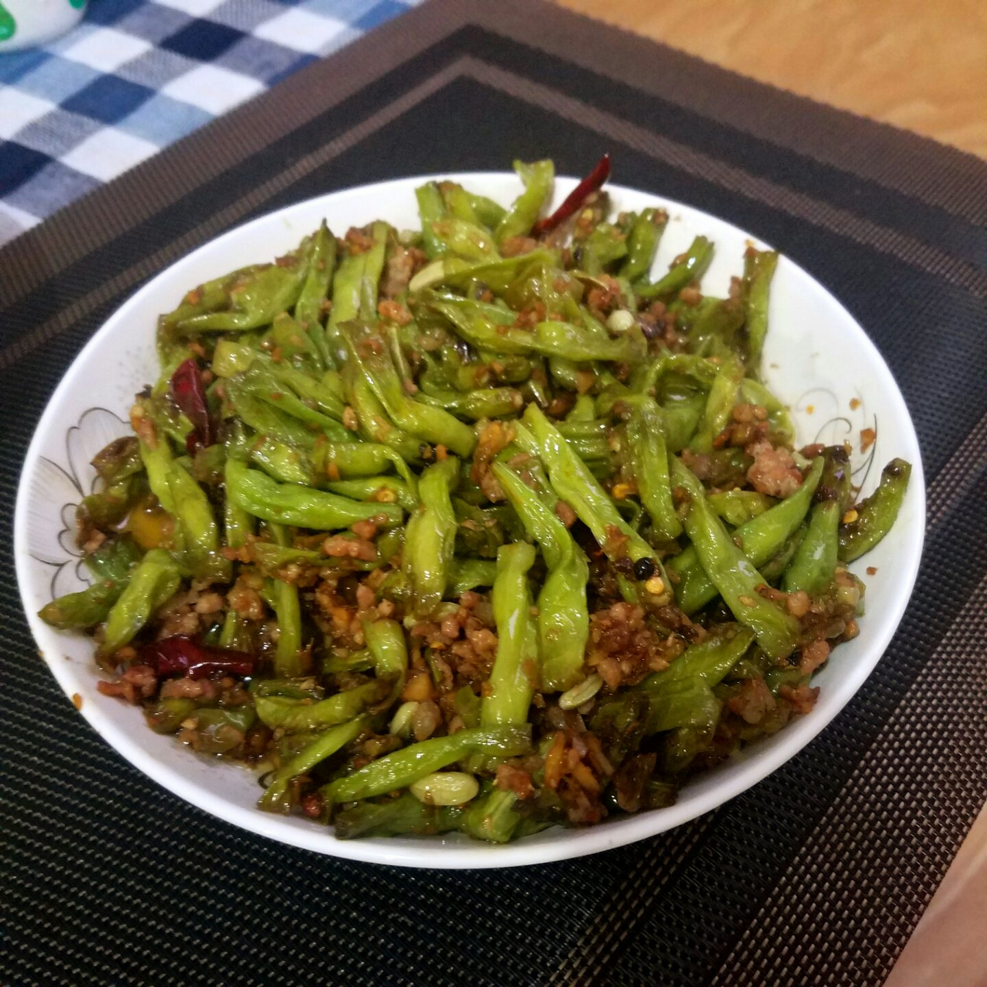 素干煸豆角