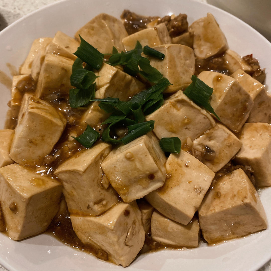 肉末嫩豆腐｜嫩滑口感爽口！这道快手菜超级下饭！！（减脂少油版）