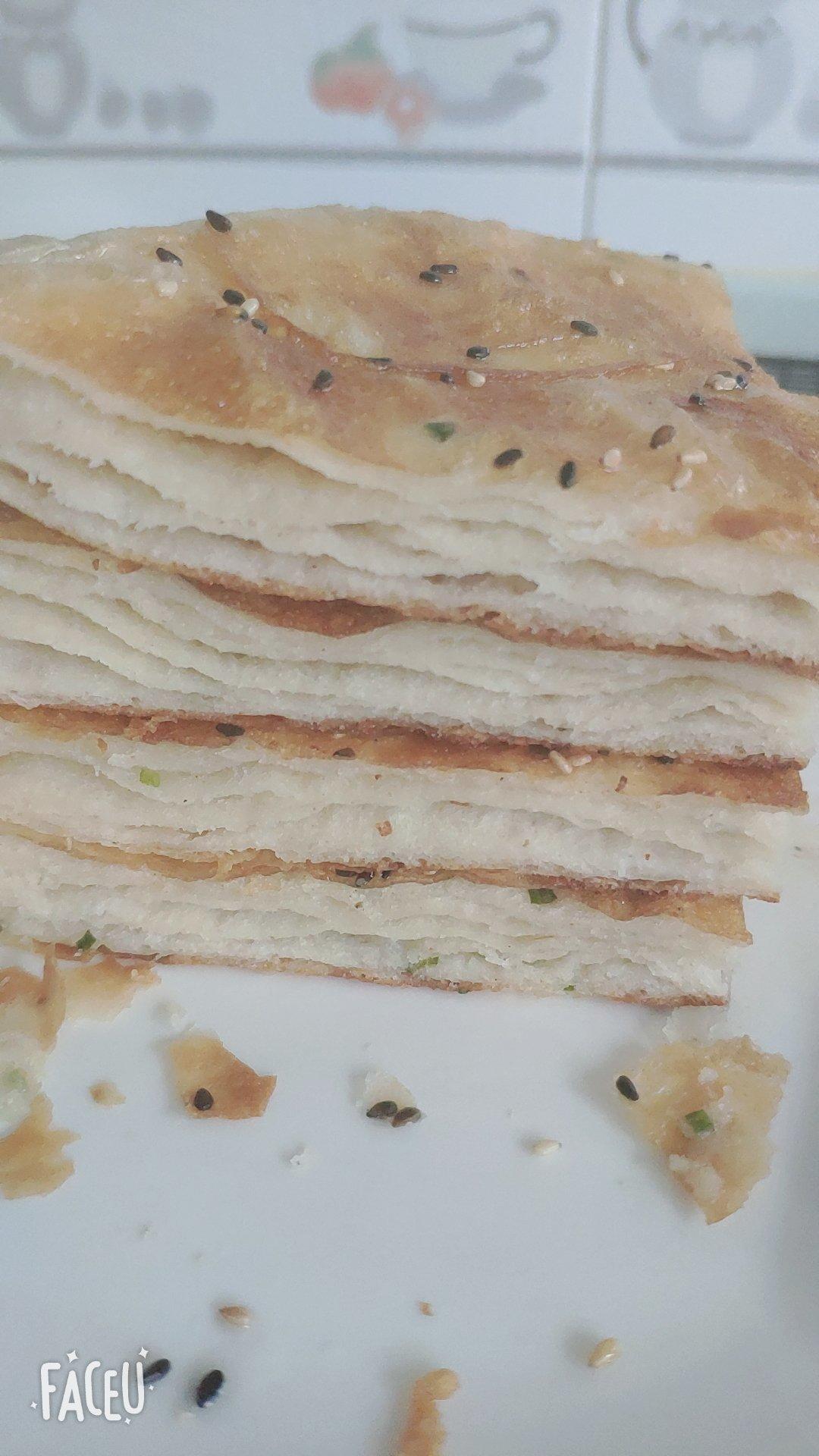 家庭版油酥葱油饼