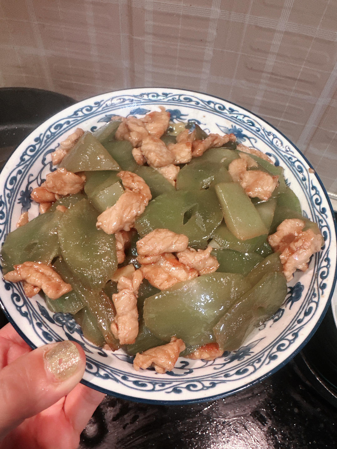 莴笋肉片