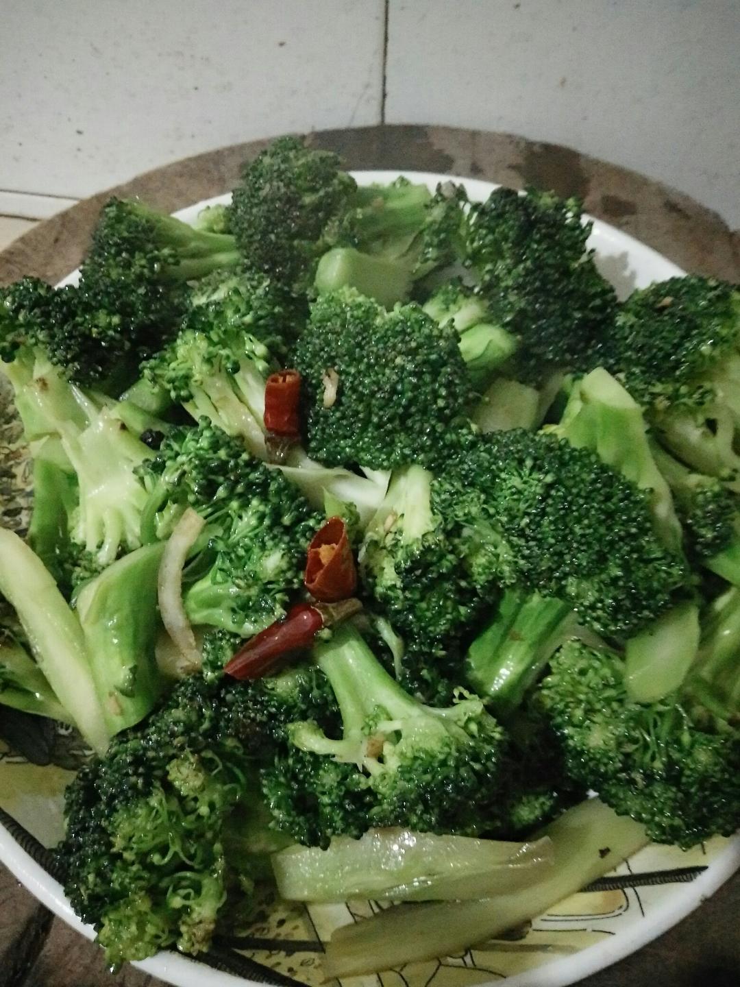 蚝油蒜蓉西兰花