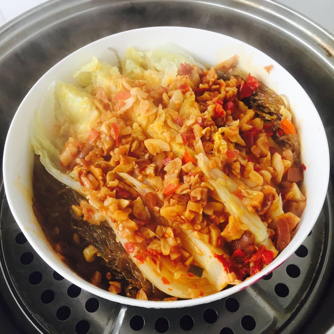 蒜蓉粉丝娃娃菜