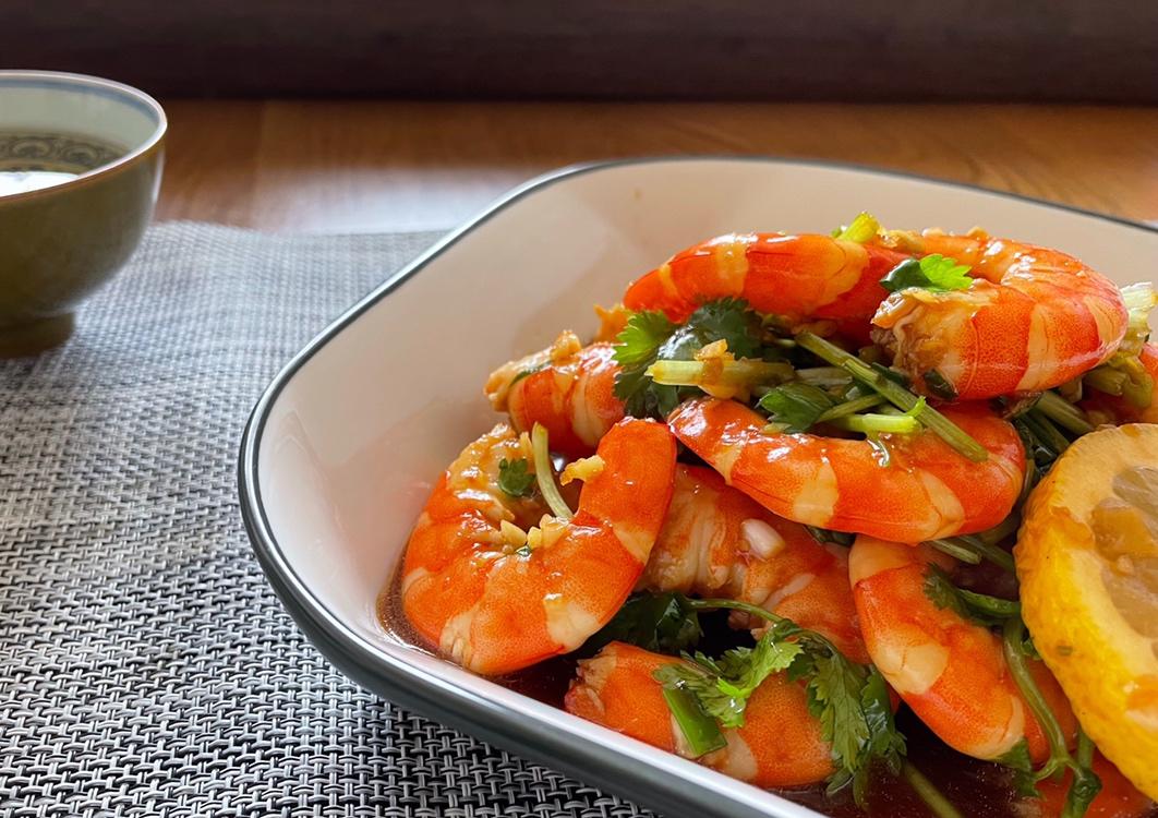 开胃凉菜-凉拌虾仁