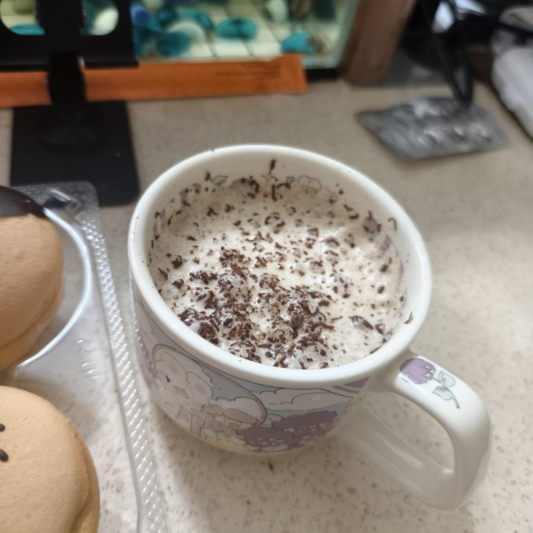 肉桂焦糖拿铁🍁 冬天喝太幸福了！