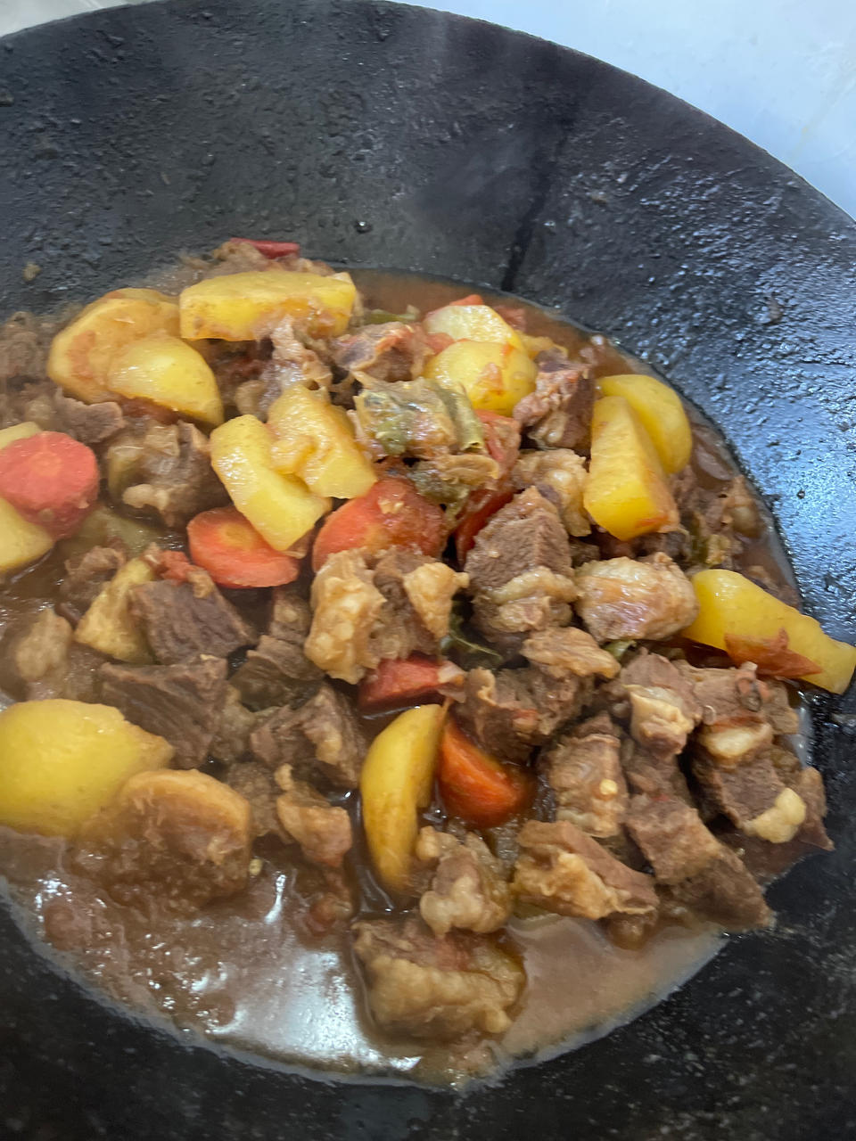 红烧牛肉土豆 （独家秘制）