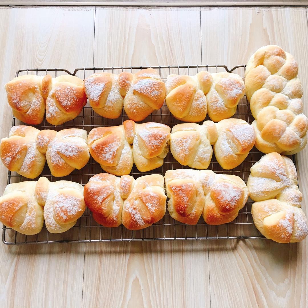 🎀新手友好—老阿姨的少女心蝴蝶结面包（多图详细）