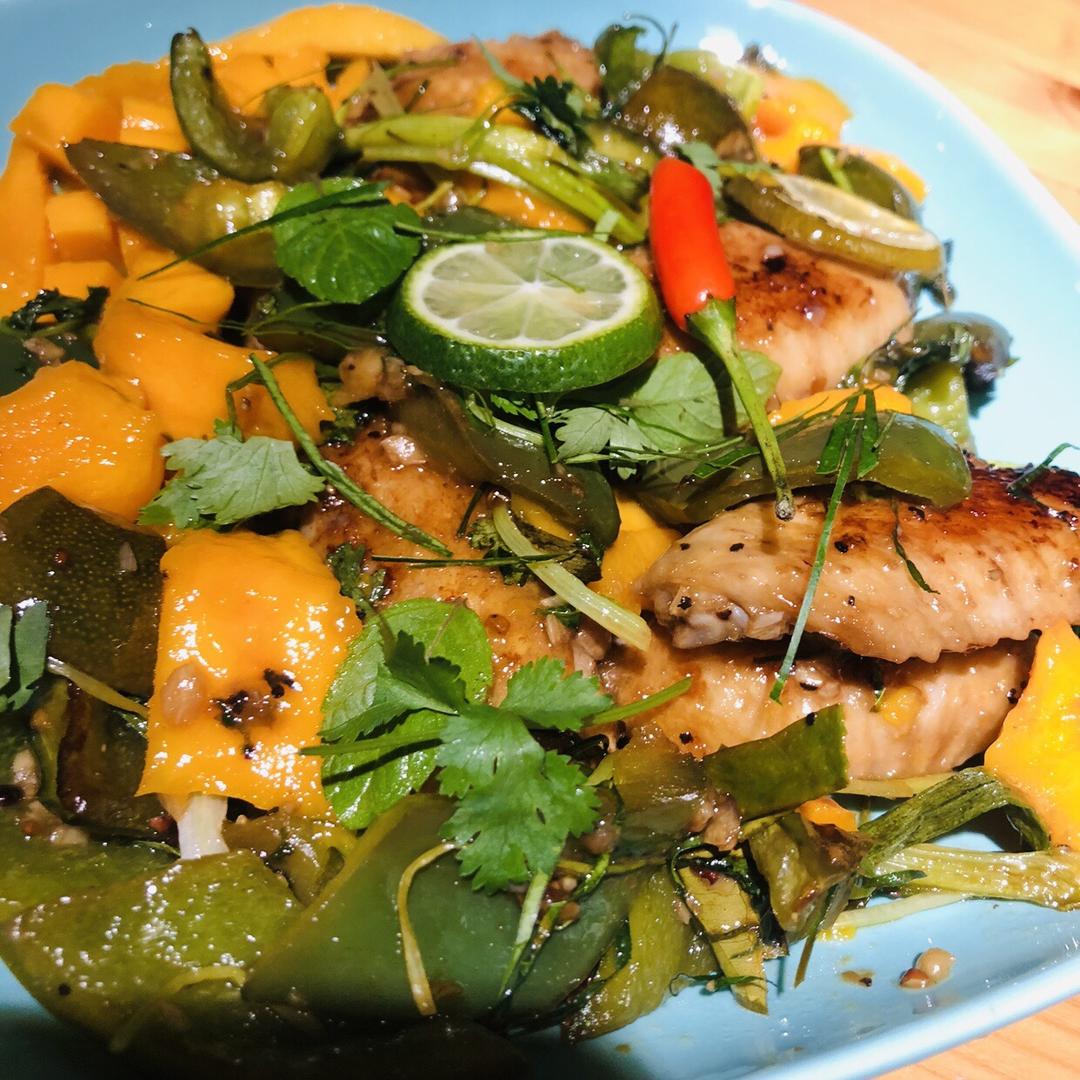 柠檬蜜汁煎鸡翅