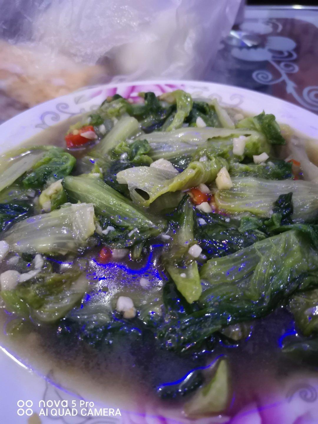 蒜蓉耗油生菜/青菜