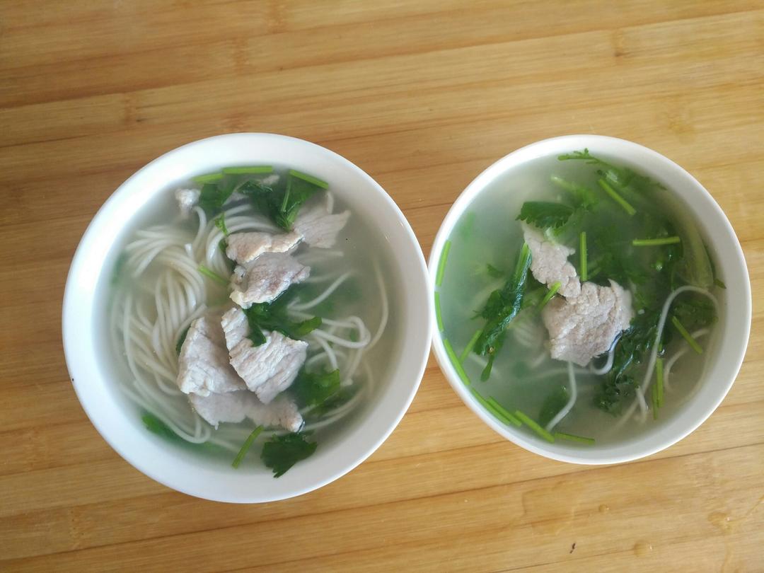 瘦肉汤面