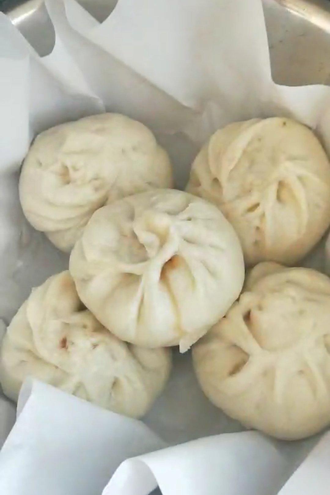 家庭手工肉馅大包子